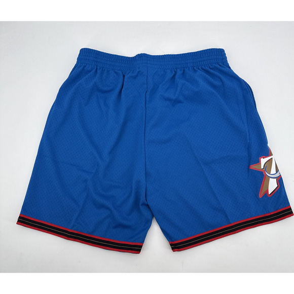 Mitchell & Ness Swingman Shorts Philadelphia 76ers Alternate 99-00 Size Small - Picture 5 of 10